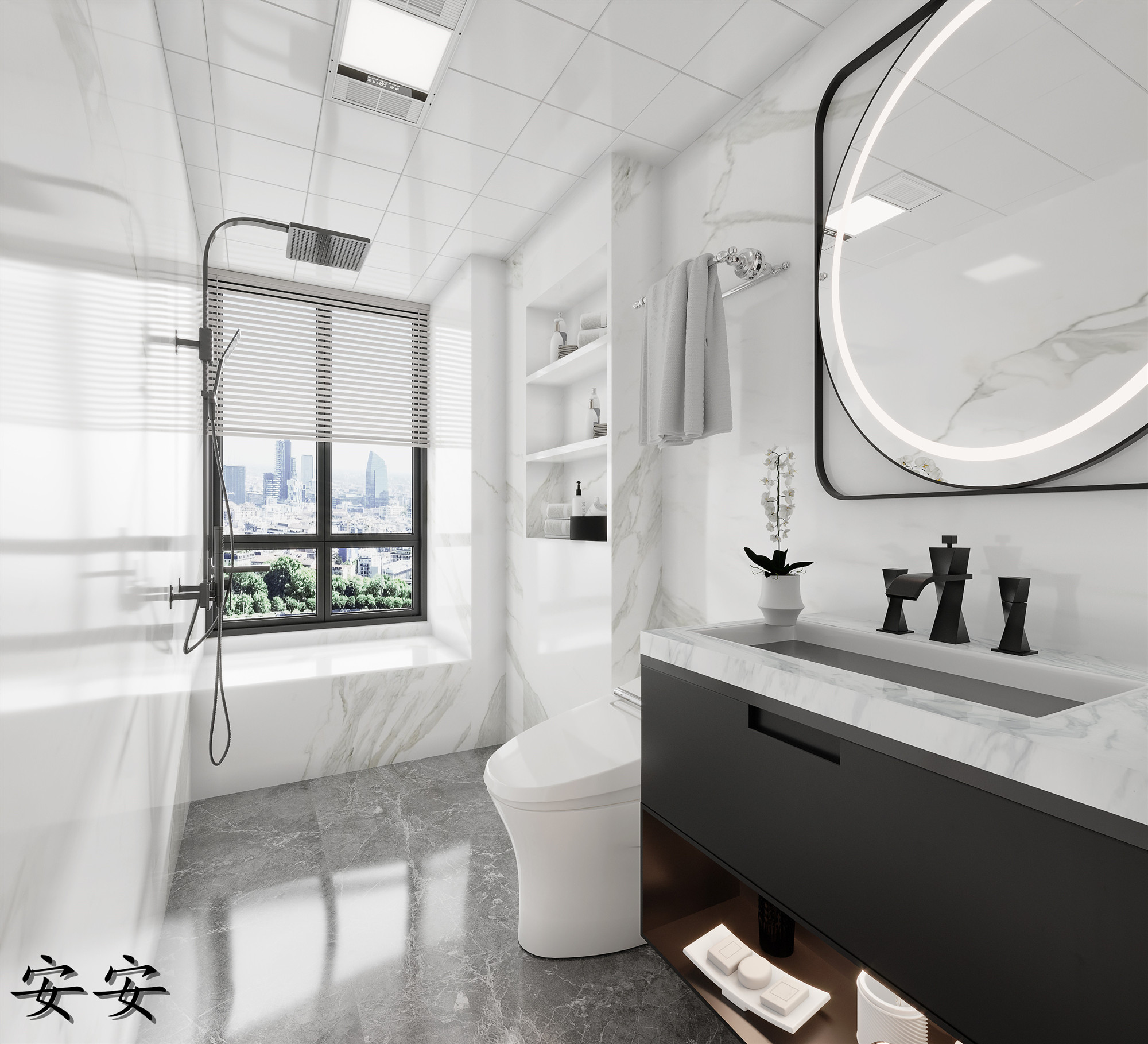 现代平层设计-7