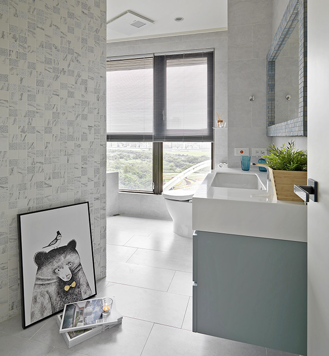 台北79㎡北欧风女子公寓  方构制作空间设计-10