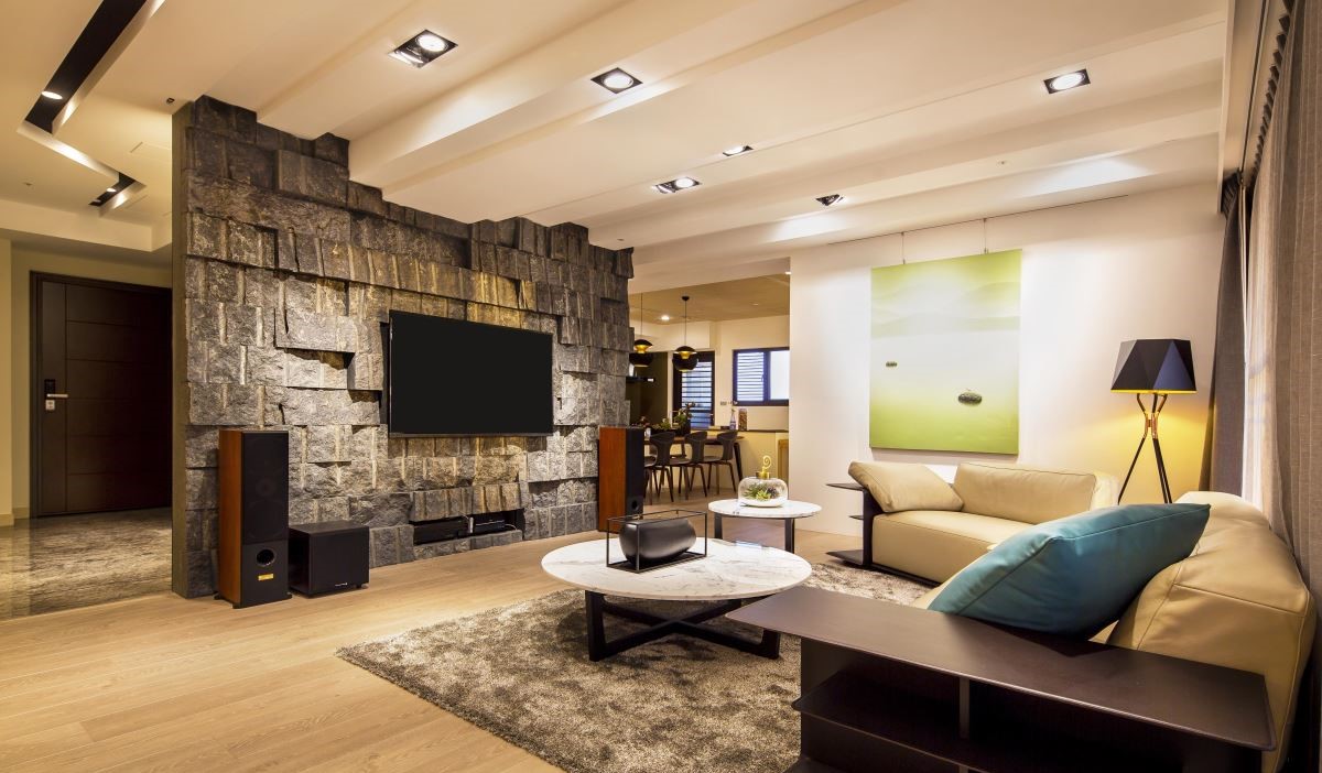 165㎡现代住宅  艾马室内装修设计-6