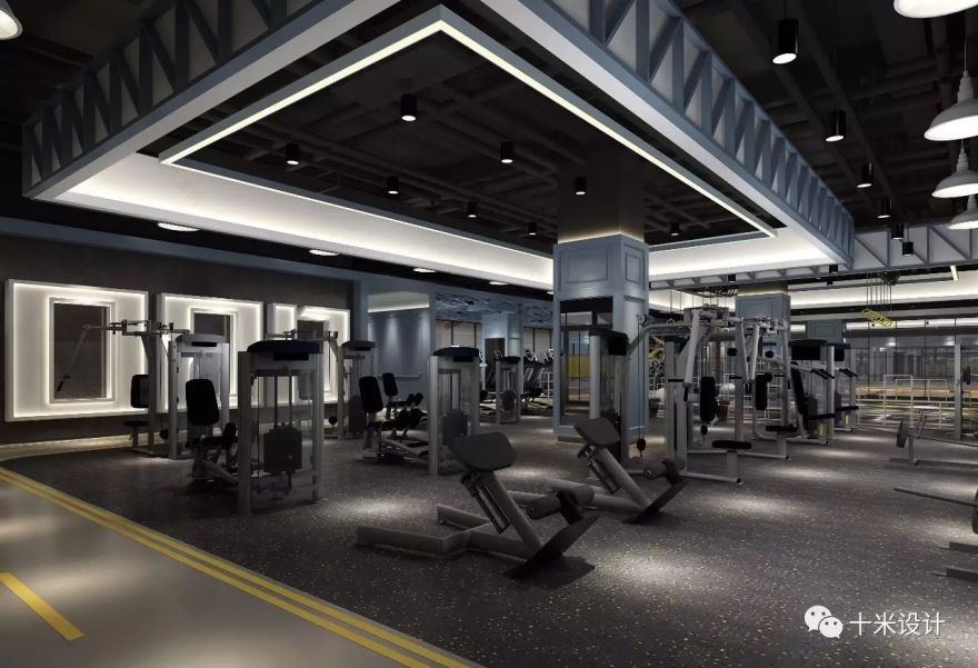 古德菲力健身俱乐部 | 北欧风高级设计,简约而不简单-30