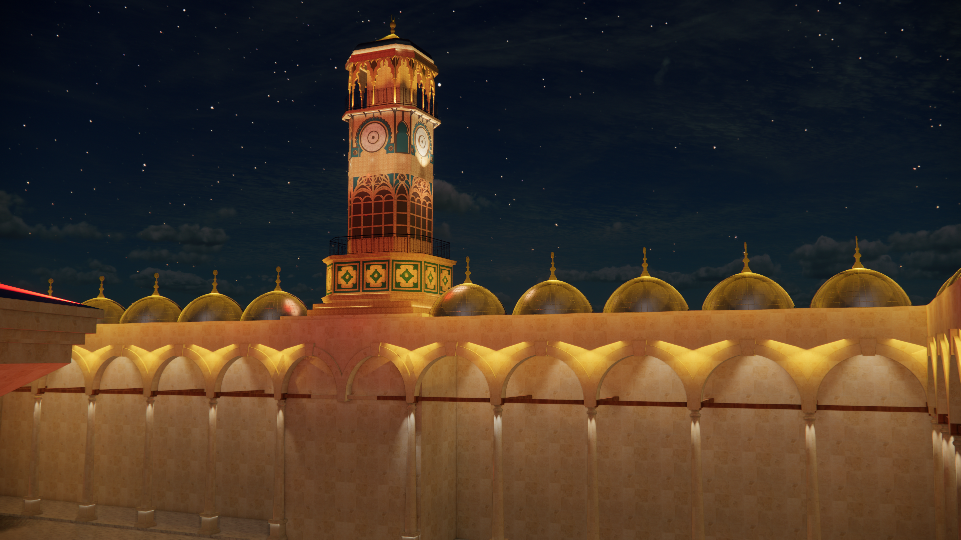 穆罕默德·阿里清真寺照明-13