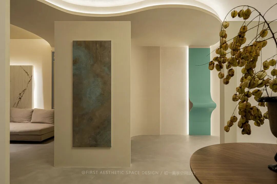 TULLIO艺术涂料展厅设计丨初一美学空间设计-20