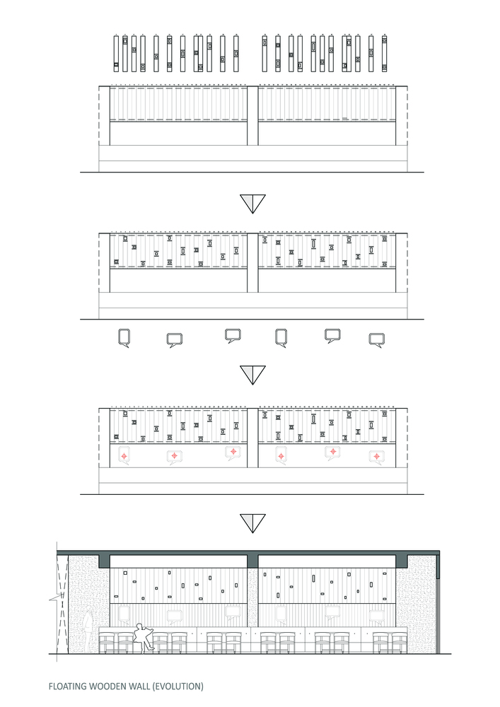 趣味工业风素食餐厅设计-56