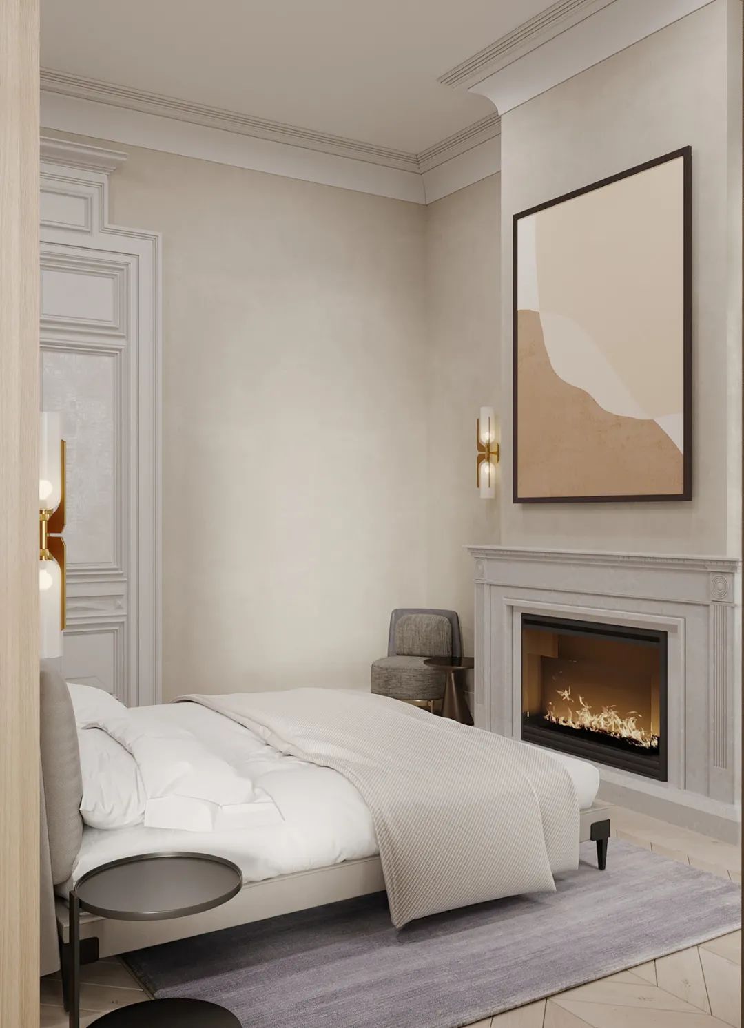 新古典主义室内设计丨法国-84