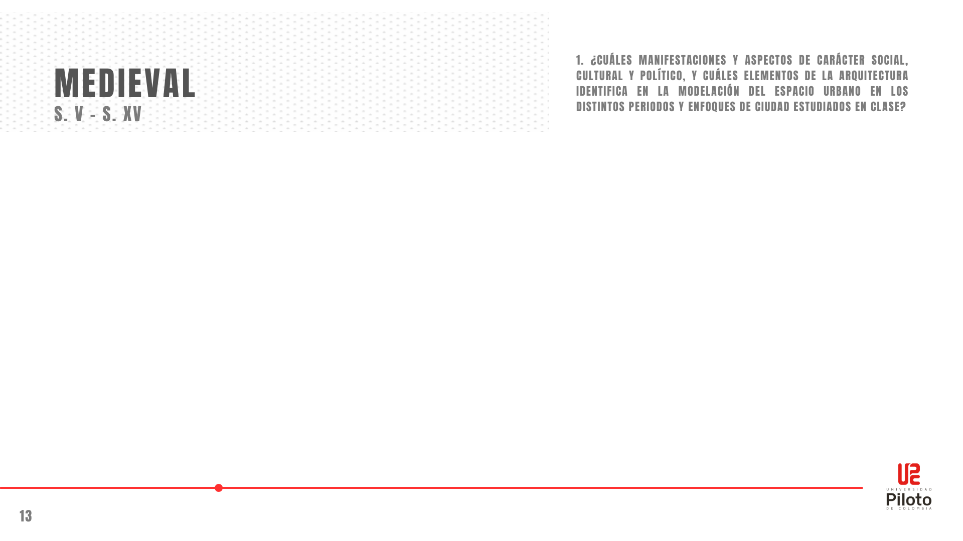 TEORÍA URBANA 2023 - II-13