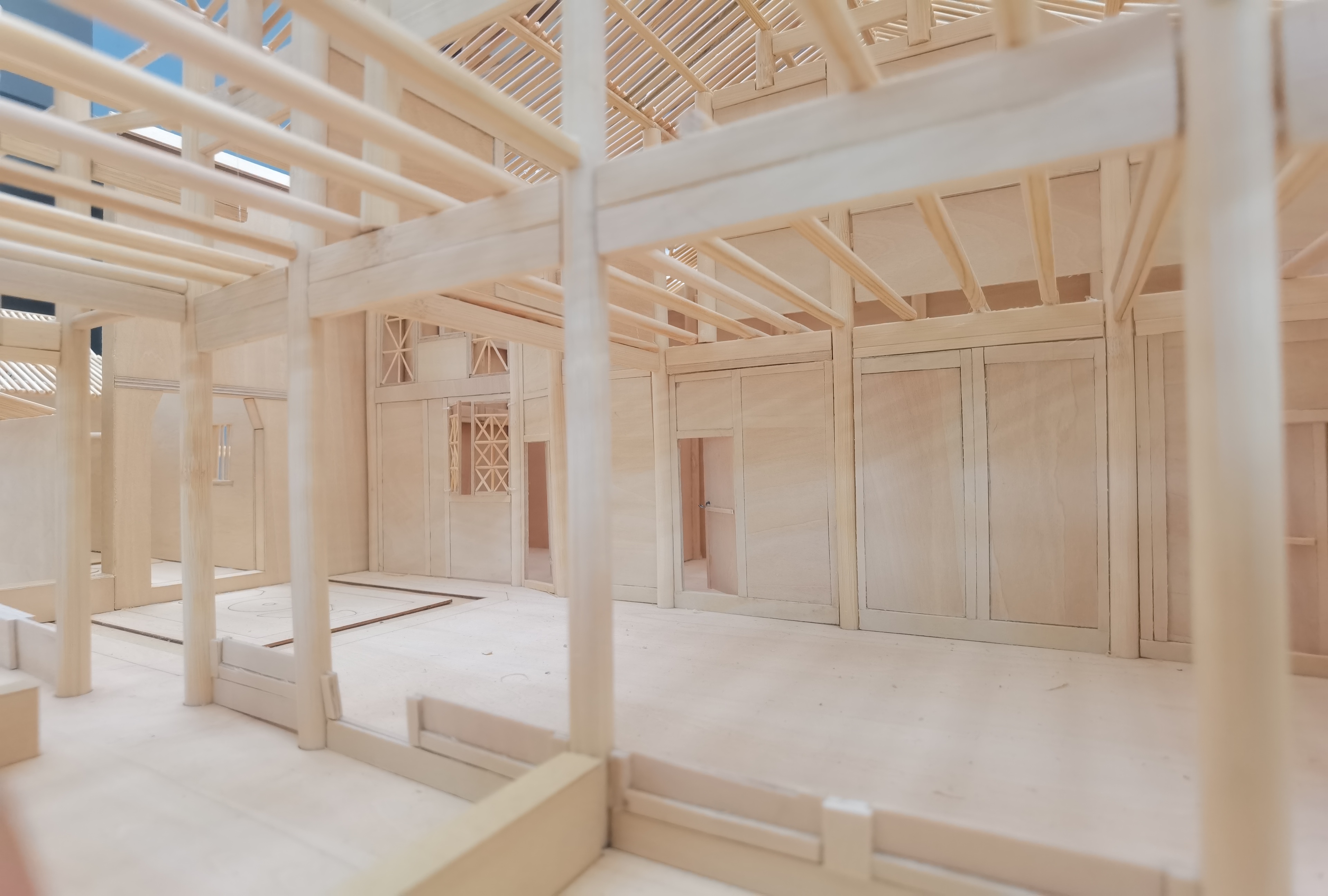 张氏裁缝铺1:10建筑模型丨中国永州丨千猪,羊驼-3