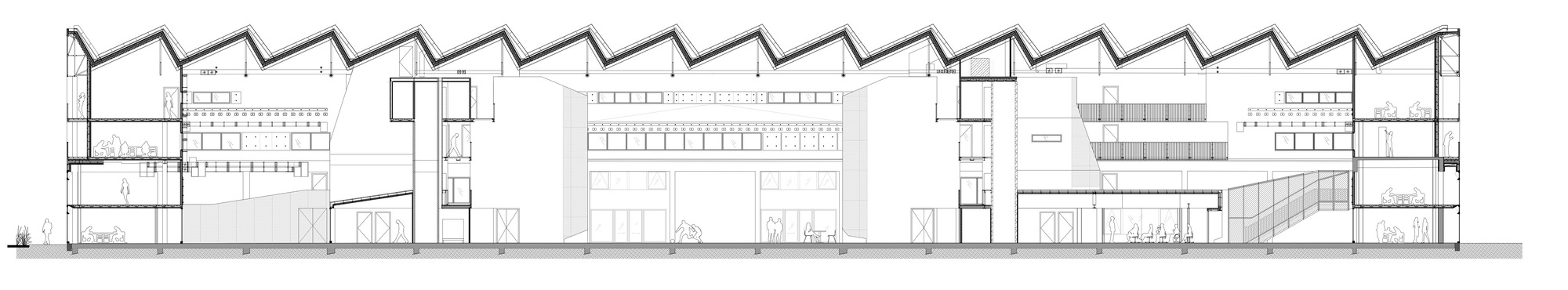 6 号厅东部改造丨法国南特丨Avignon Architecte-39