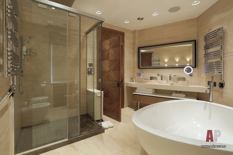 莫斯科市中心单身男士公寓室内设计丨俄罗斯莫斯科-28