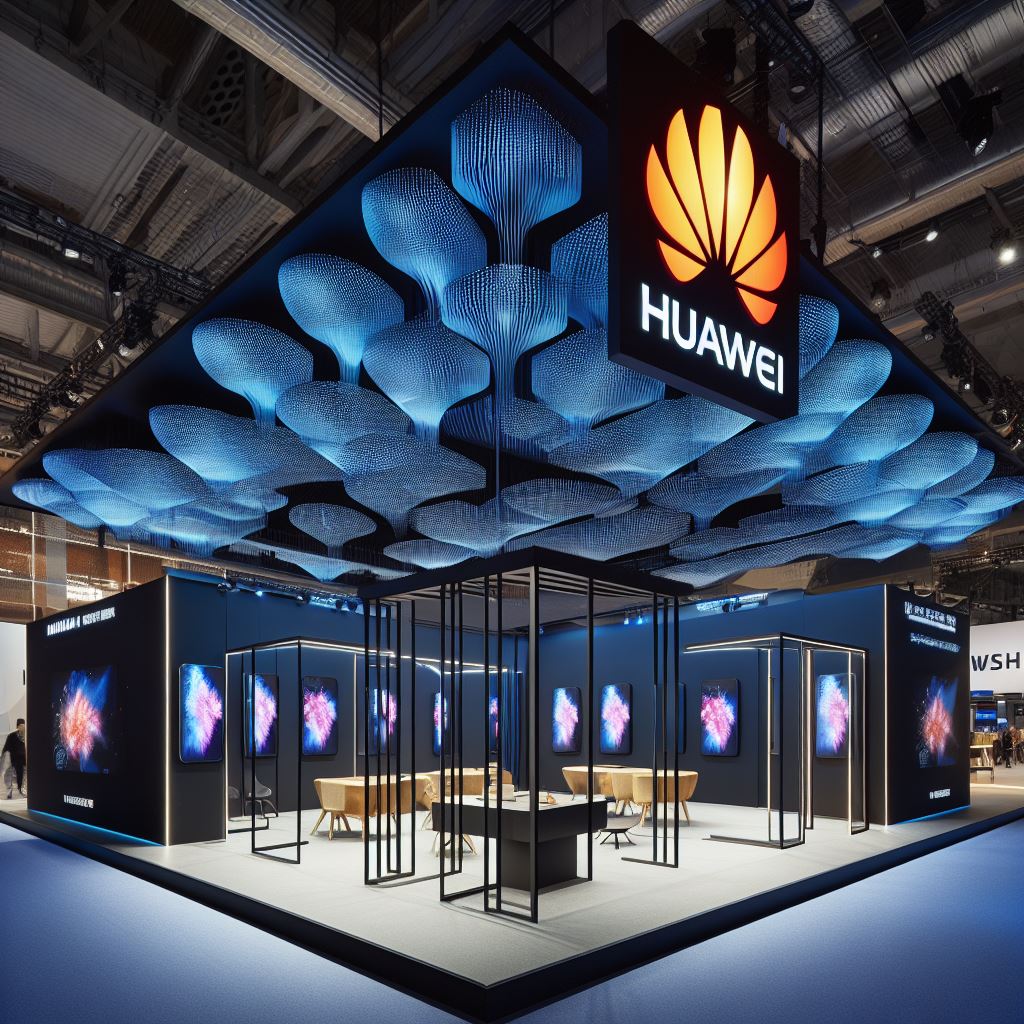 人工智能展台设计效果图-5