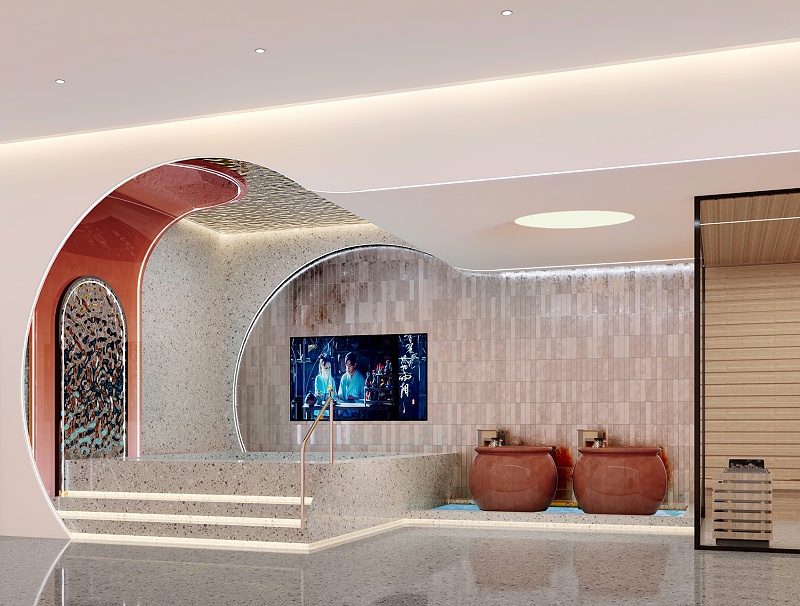 潮·享汤泉生活馆丨中国宁波丨亿伽汤泉设计-7
