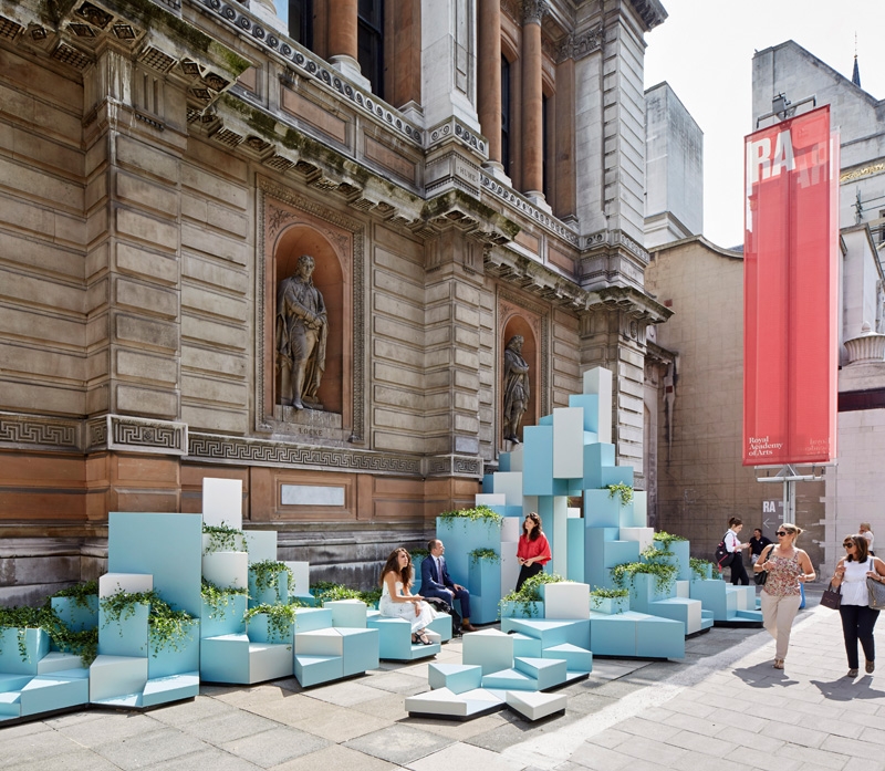 “Unexpected Hill” Installation Opens At The Royal Academy of Arts In London-2