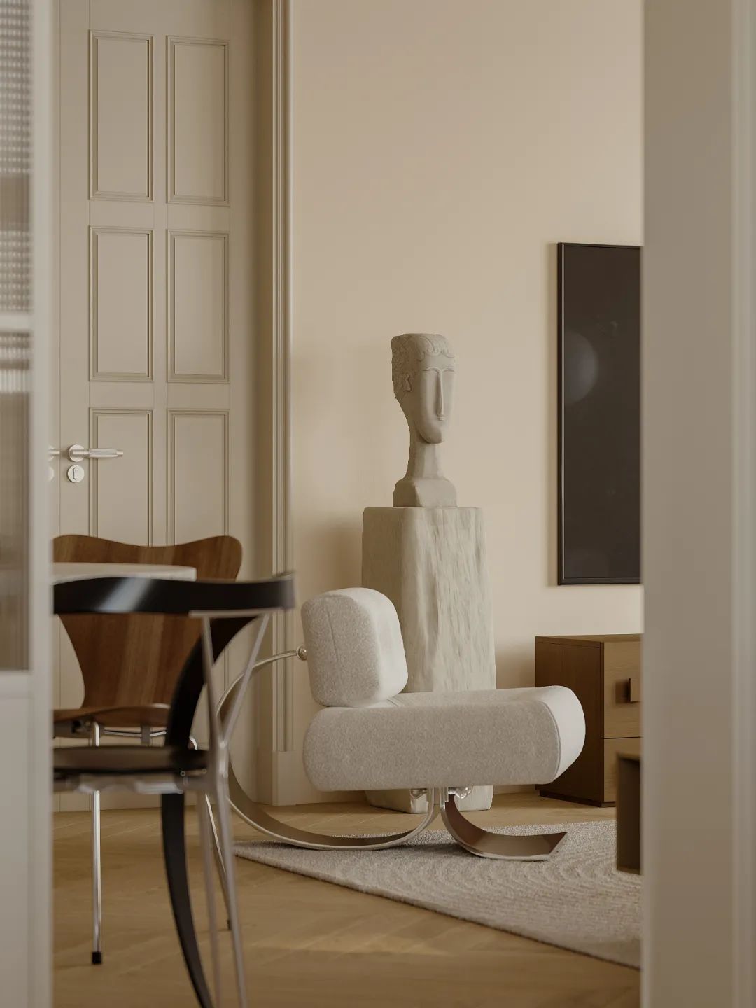 新案 | 170㎡轻法式复古婚房设计 • 通州玉兰湾-17