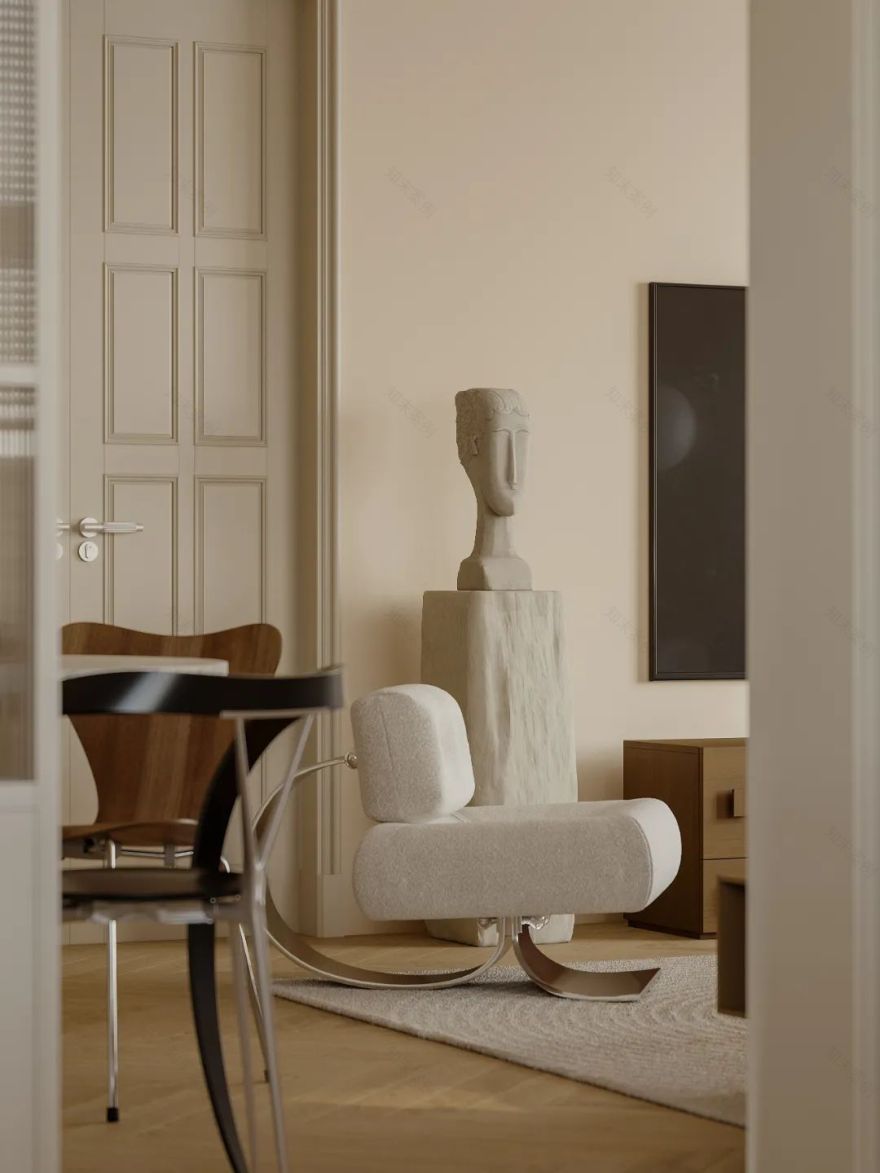 新案 | 170㎡轻法式复古婚房设计 • 通州玉兰湾-17