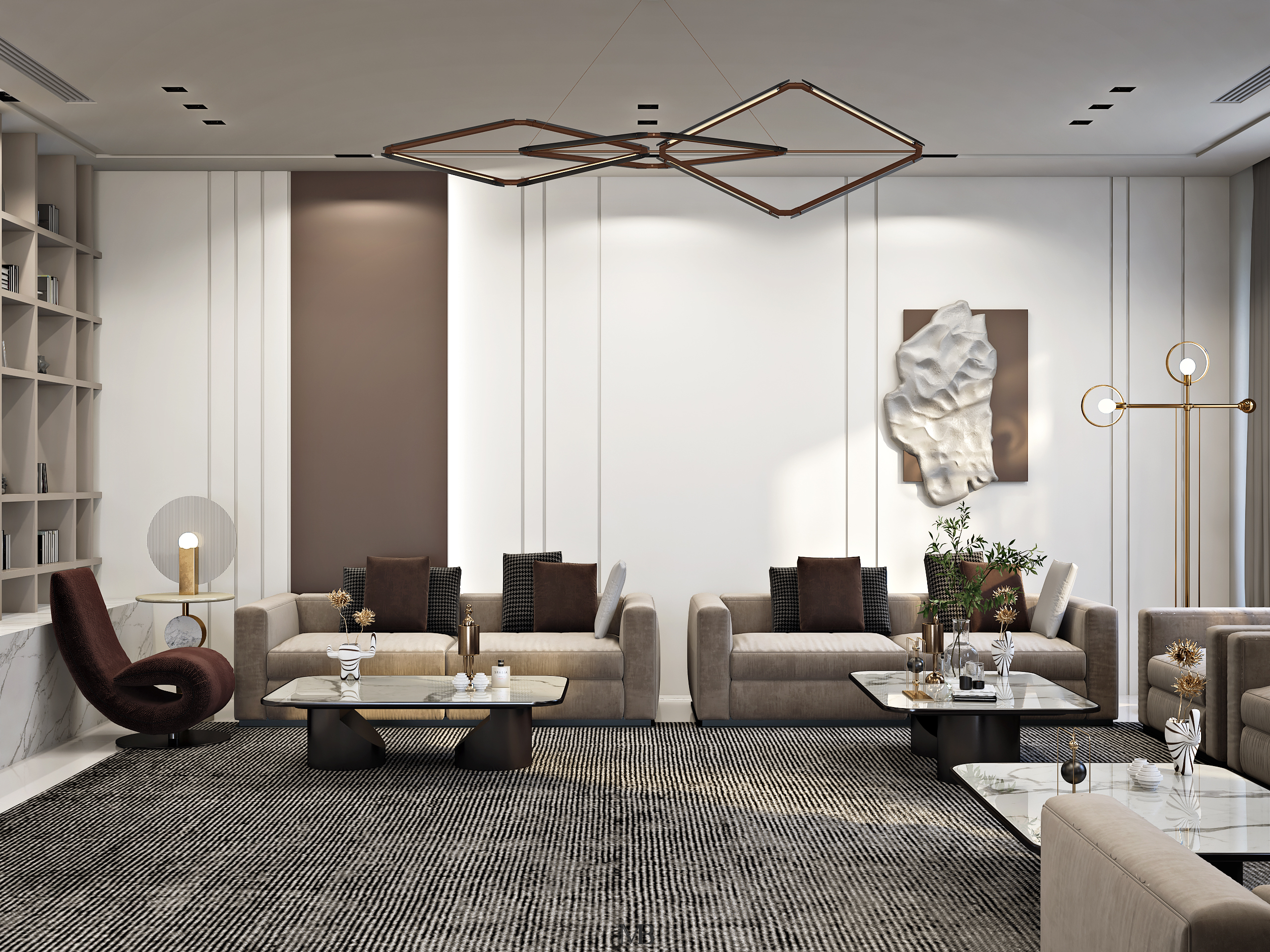 DABOUQ  VILLA 住宅丨约旦安曼-11