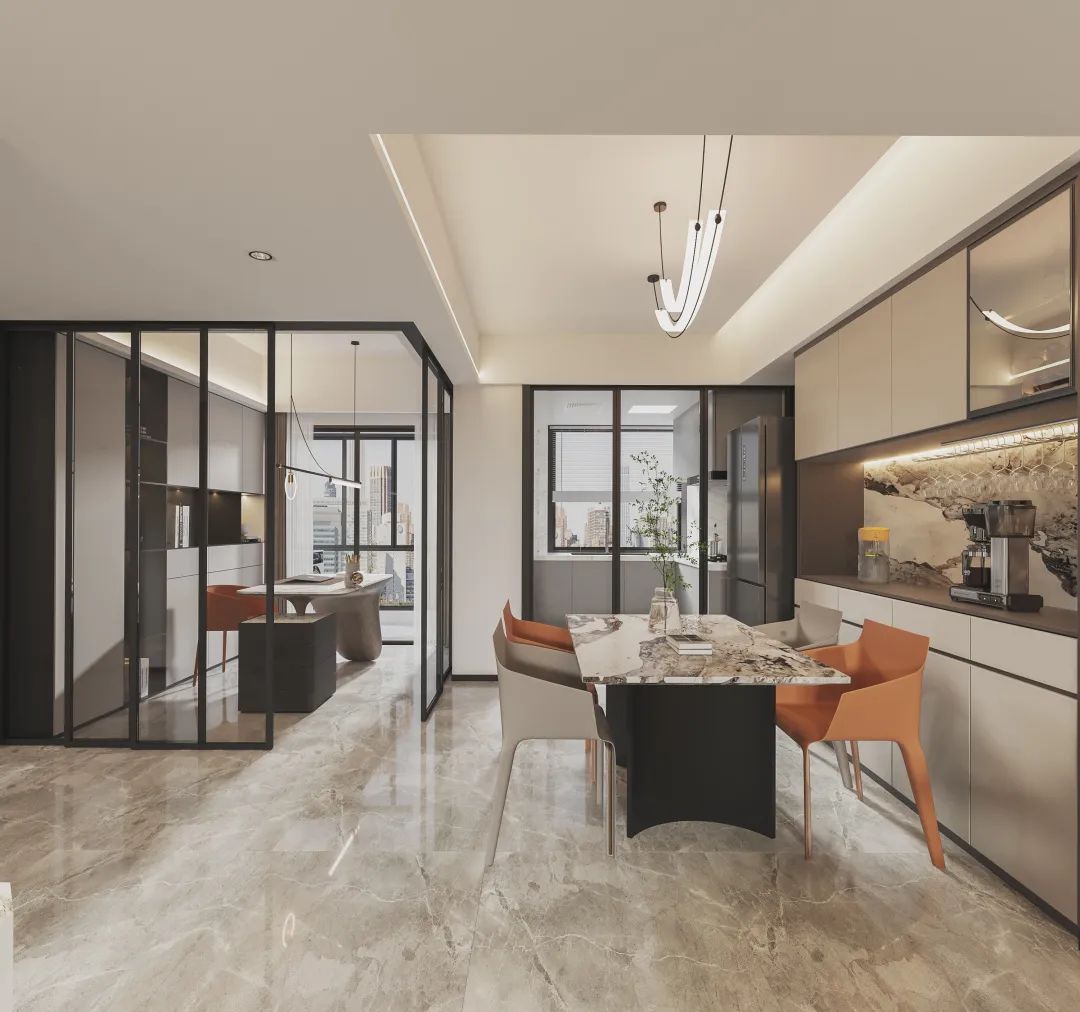 广东潮州四季园现代简约奶油风空间设计丨中国潮州丨潮州市九木堂装饰设计有限公司-18