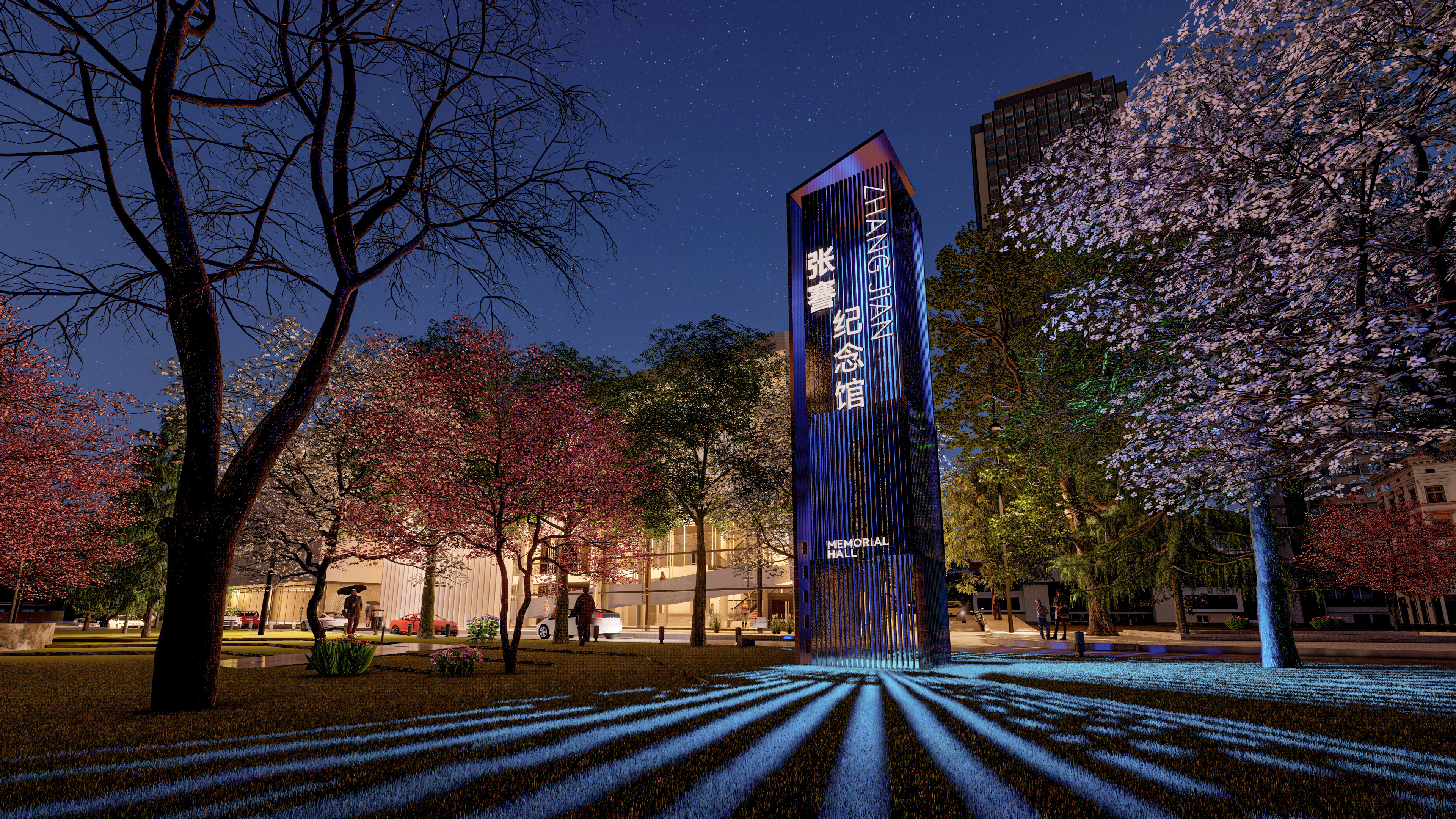 南通海门  张謇纪念馆导视系统美陈设计  标牌丨中国南通-11