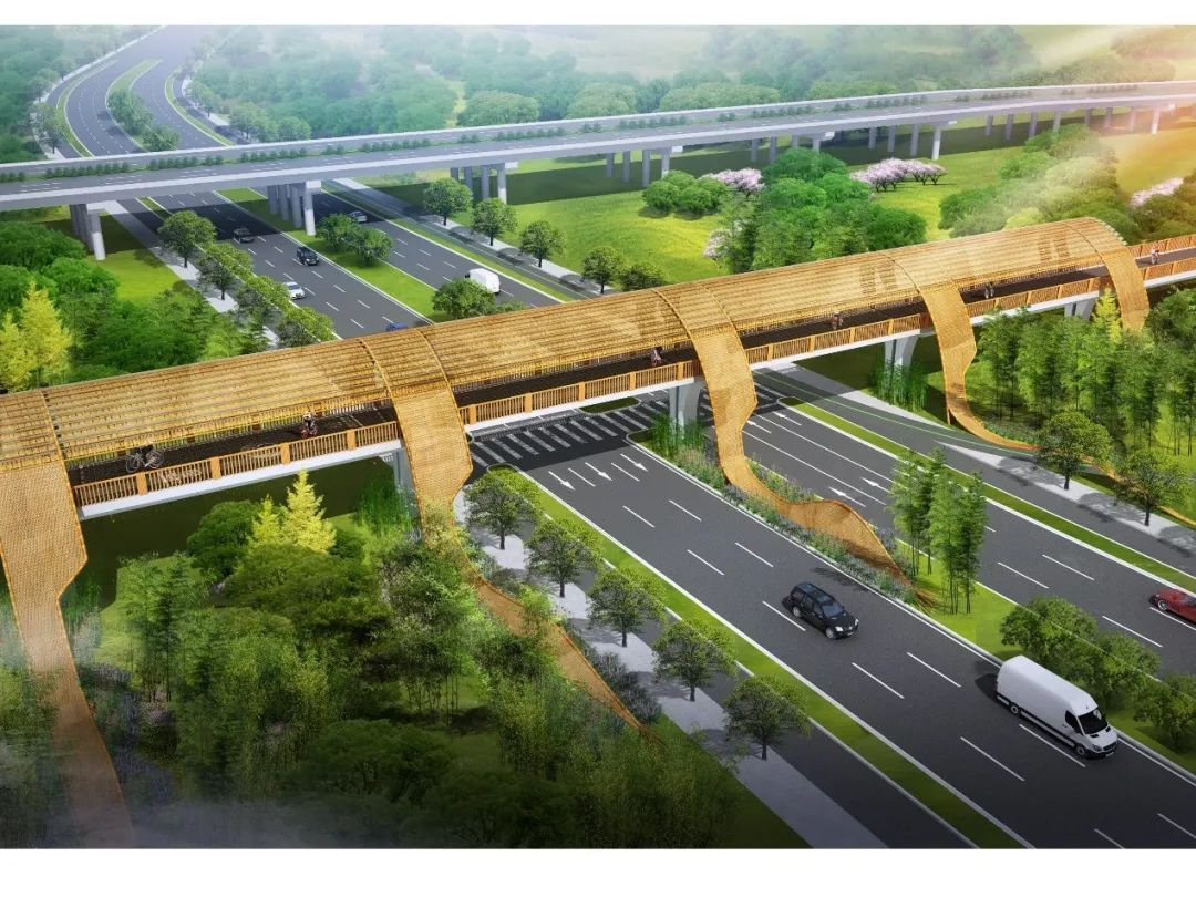 锦城绿道东段(成彭高速成洛大道段)景观桥设计丨中国成都丨CDAD-28