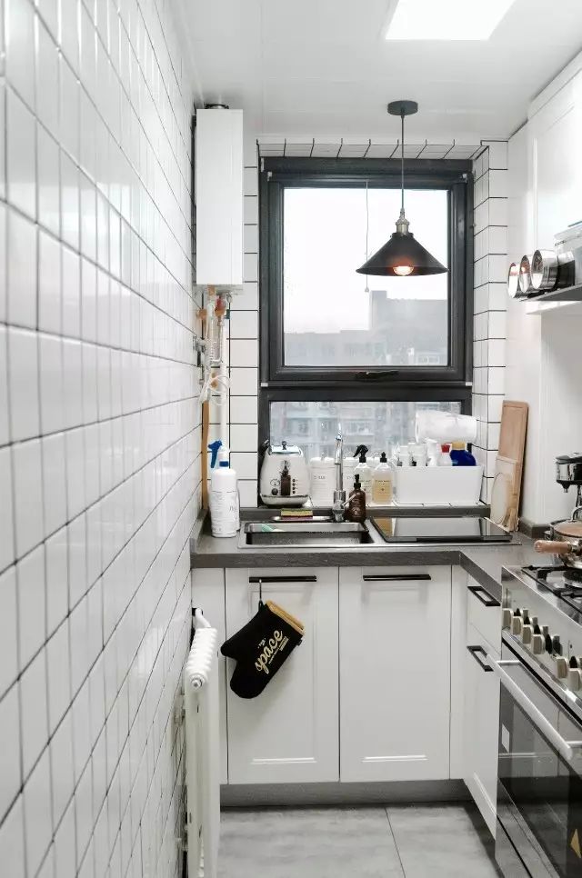 3个月爆改45㎡二手房，竟装下了浴缸、衣帽间和一整面墙的鞋柜！-117