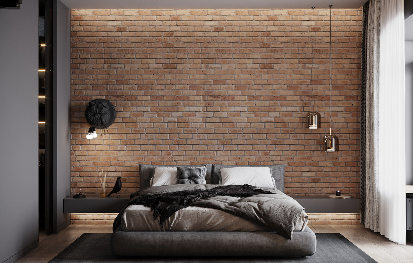 原木与灰色 打造舒适温暖的居住空间                     -16