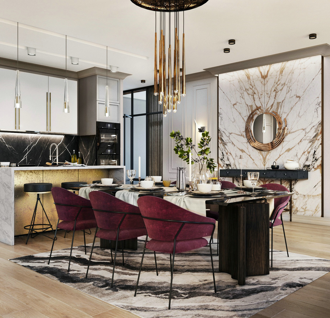 国外挑空客餐厅设计                     -5