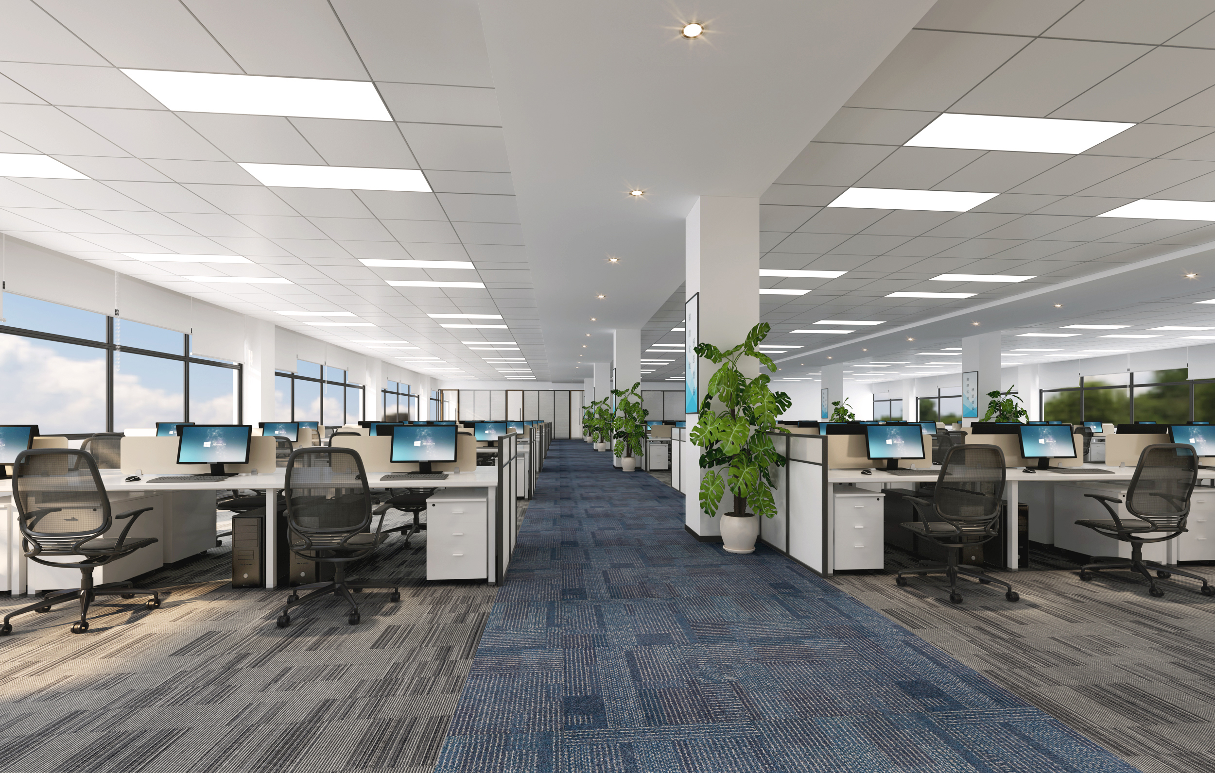 海马汽车动力总成研发中心办公楼装修设计丨中国郑州丨腾升建筑装饰股份有限公司-8