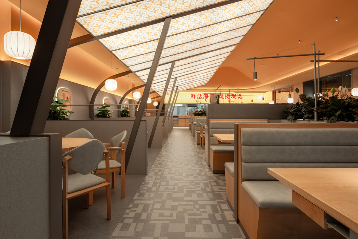 如轩海鲜砂锅粥（绿景店）丨中国佛山丨艺鼎设计（深圳餐饮设计公司）-30