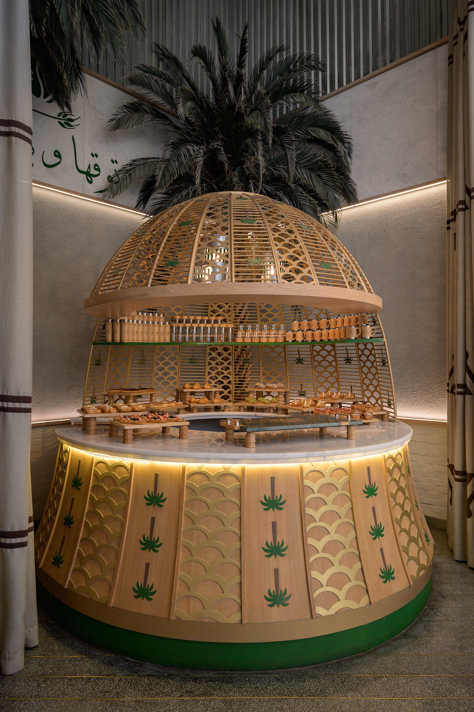 托卡咖啡丨沙特阿拉伯利雅得丨Lines KW-12