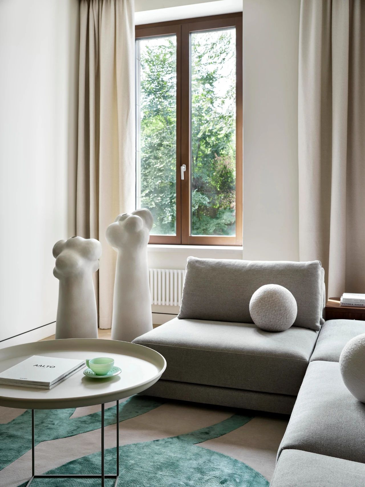 平静雅致的室内设计丨Elena Frantova-6