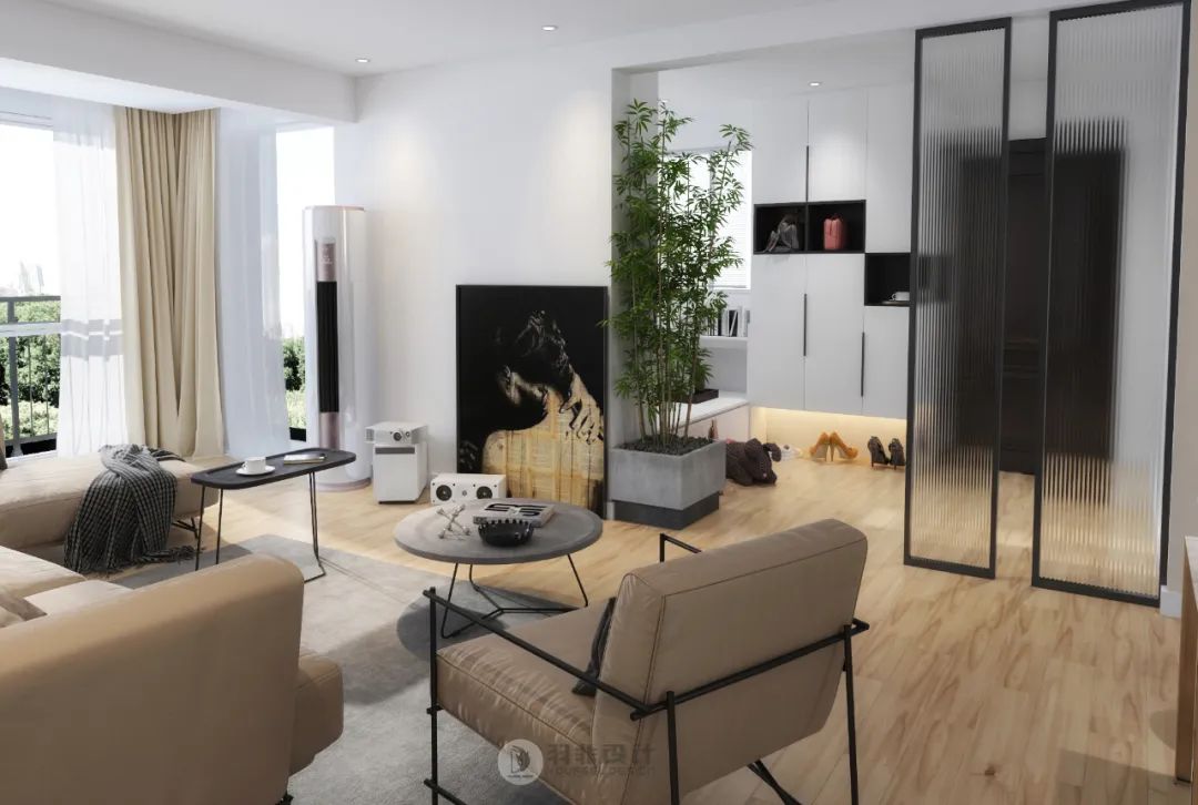 柳州君悦壹号现代风格家居设计-29