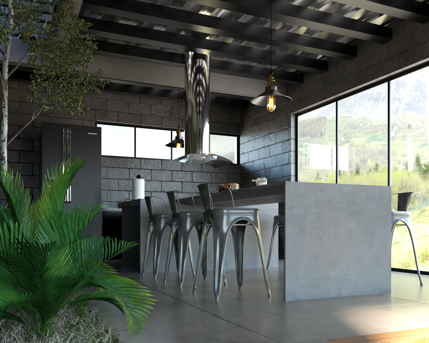 Residencia Castillo-Interior-Santa Lucia, F.M, Honduras-0