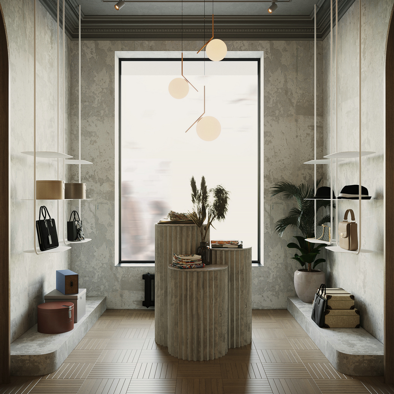 极具特色的商业空间，简洁而独特的设计-14