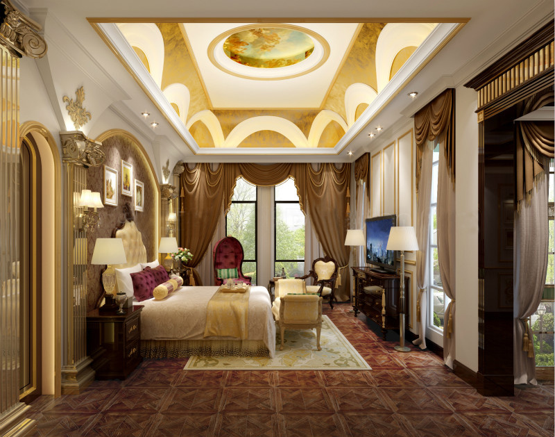 法式风格别墅设计丨四川帝豪 ACAD 设计事务所-0