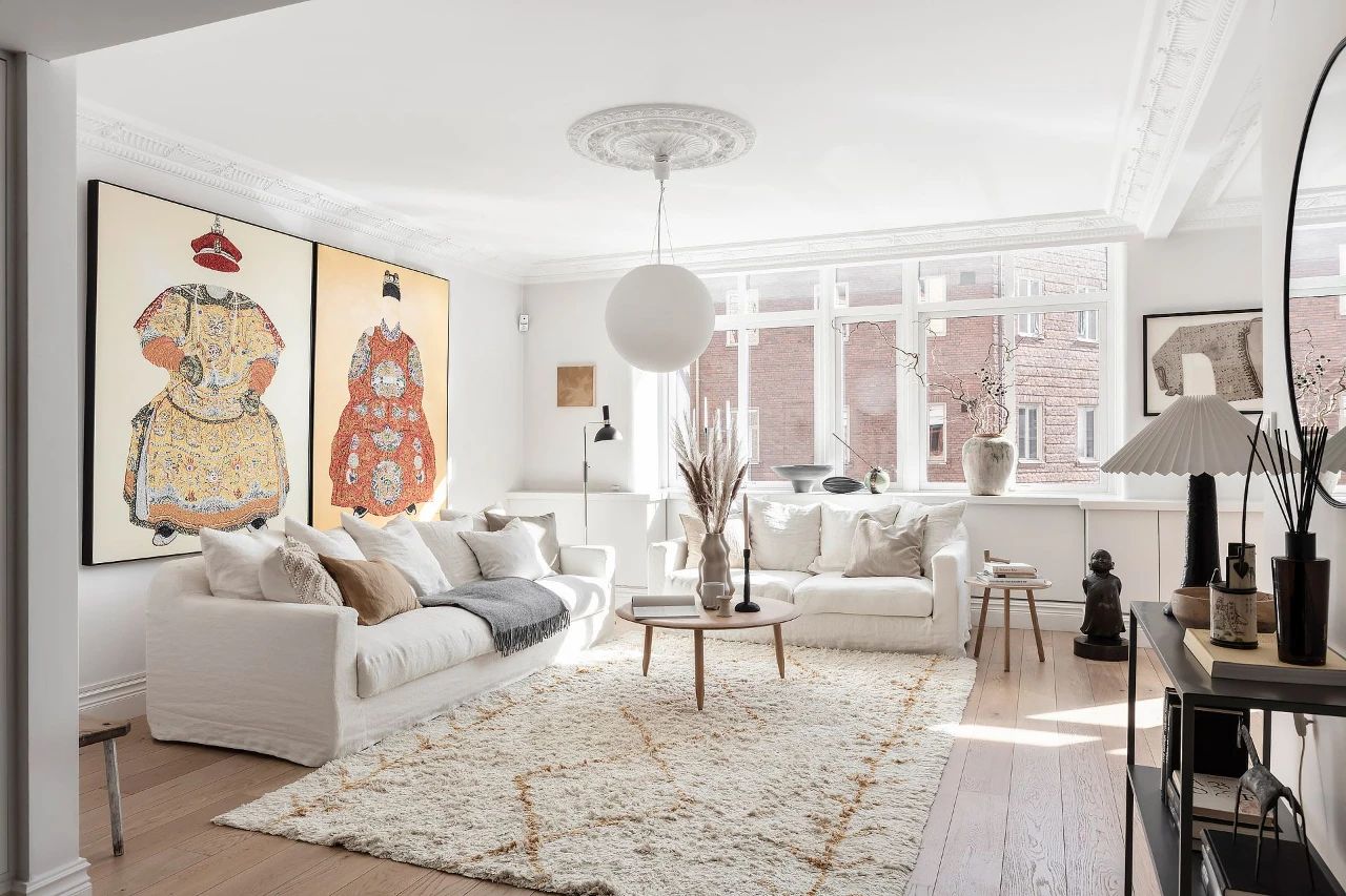 北欧风中国风混搭闺蜜同租公寓丨瑞典-11