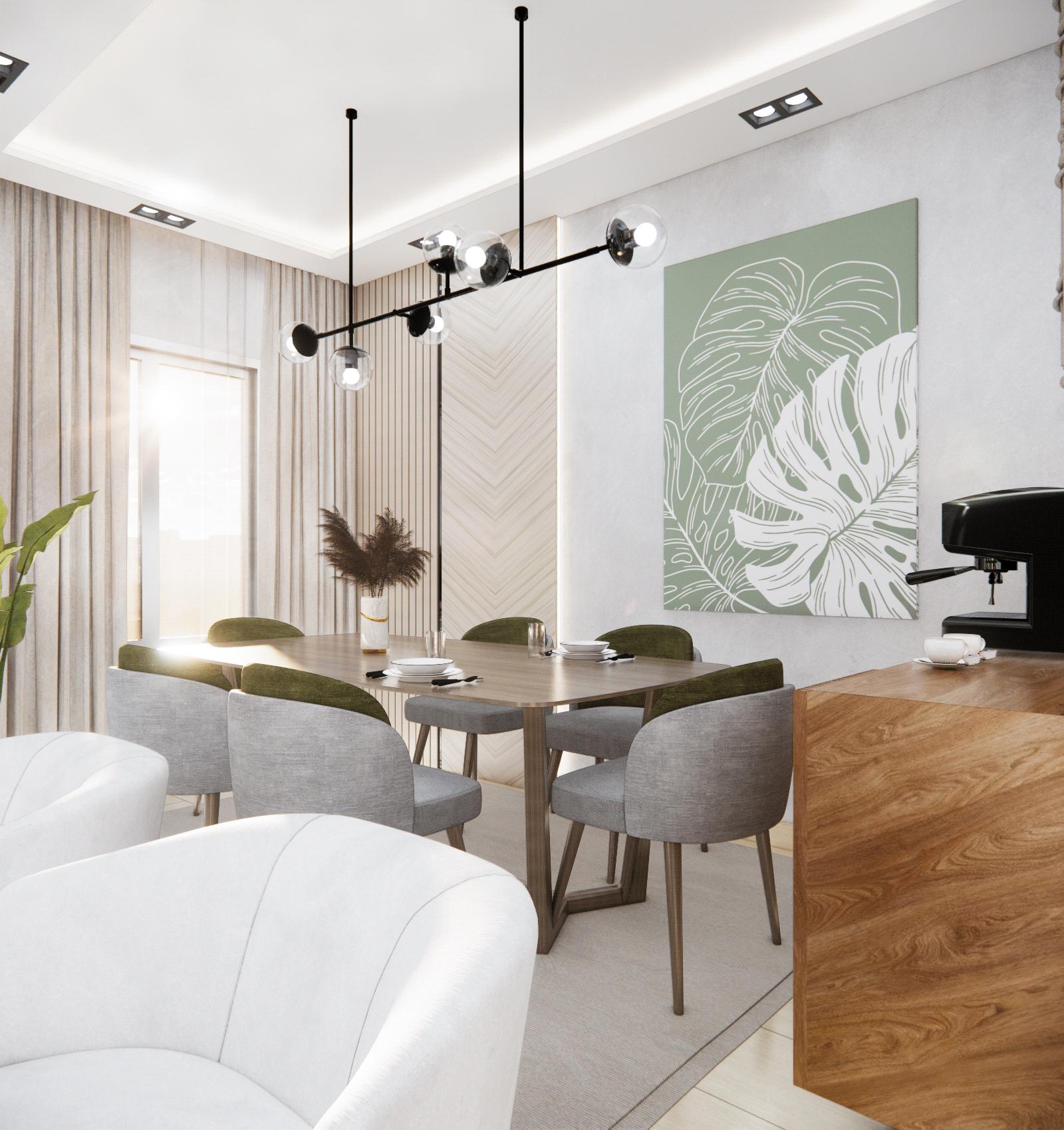 B O H O DINNING 餐厅设计-7