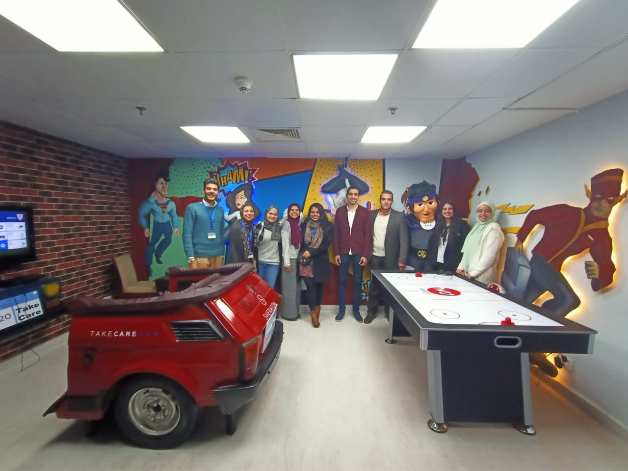 staff's break room Sheraton Cairo Hotel and Casino-24