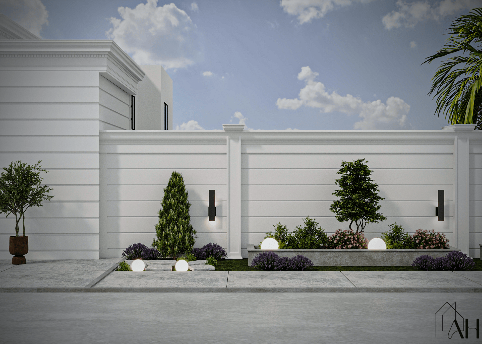 Landescape Design(私人别墅现代景观设计)丨沙特阿拉伯利雅得-34