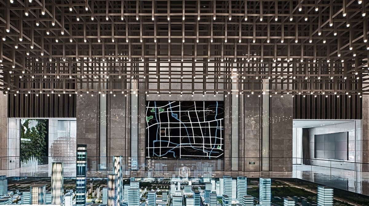 飞视设计---山东绿地国际金融中心IFC展示中心-47