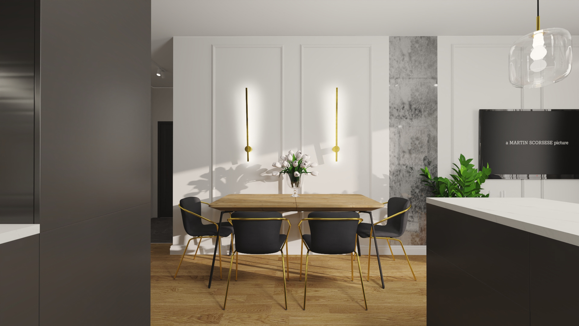 Apartment 51 m2 (Deer Design)-5