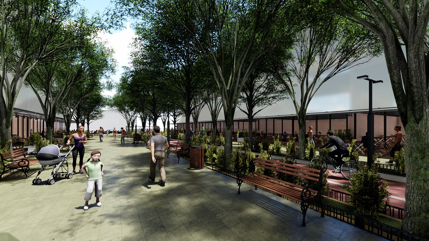 尼米耶尔大道城市路段改造设计丨巴西丨学术团队-7