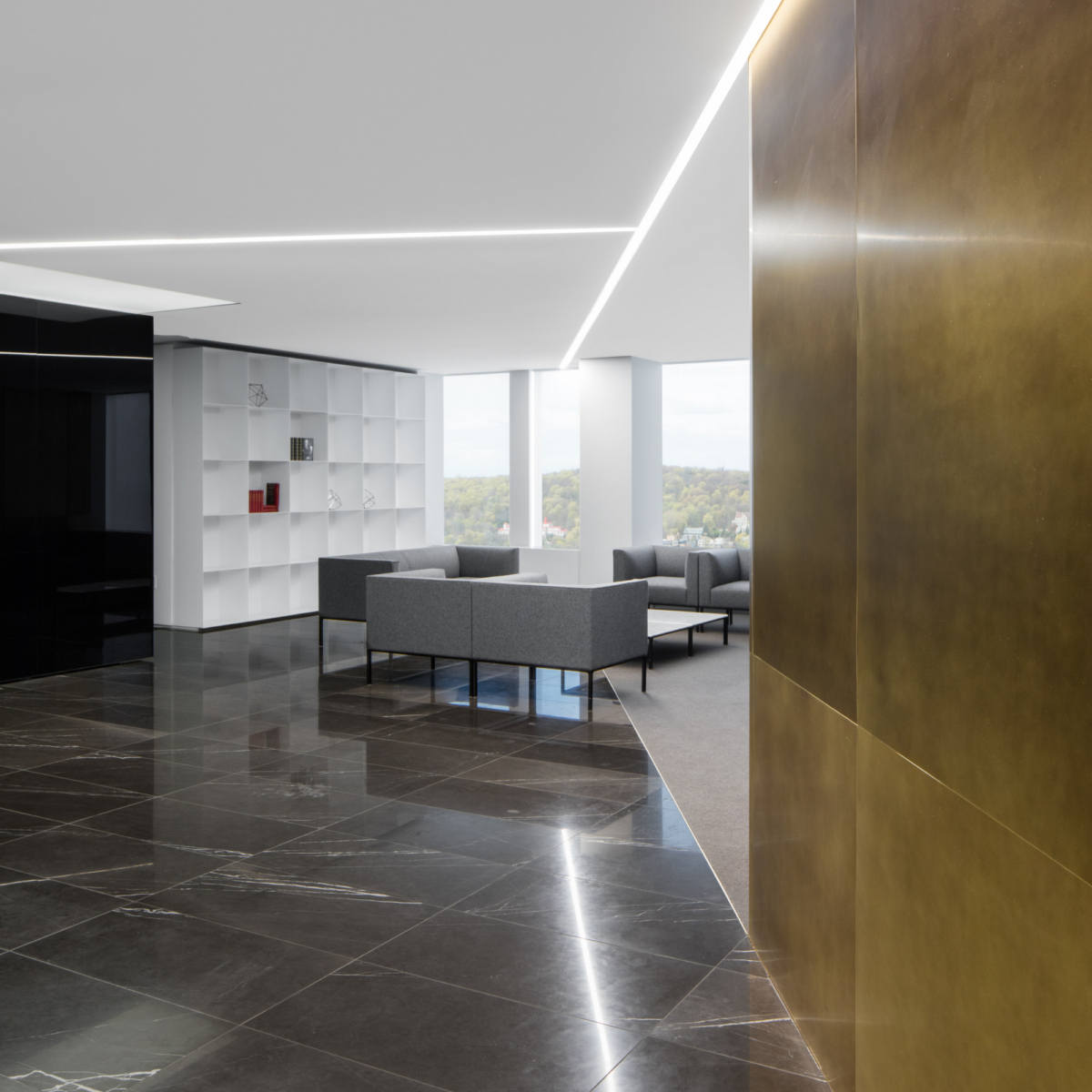 Montreal CIBC Tower 的绿色律所空间-13