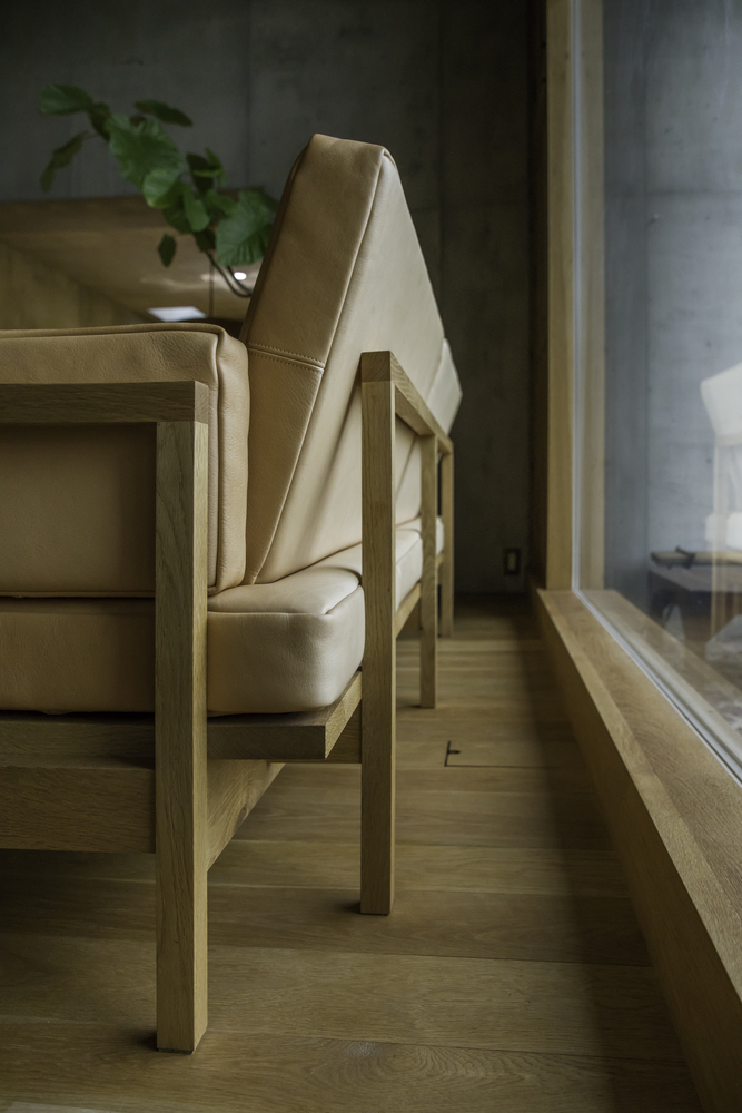 日本 Nagakute 现代白橡木住宅-35