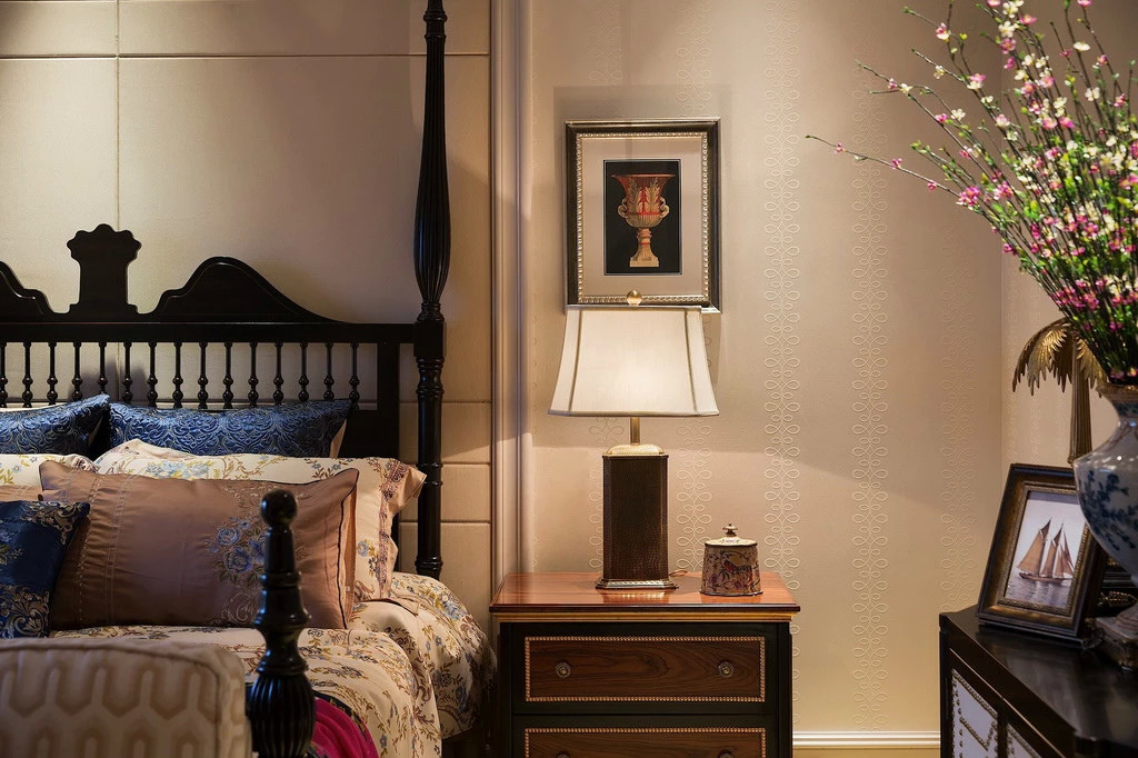 【住宅美式】山东东营万方小区C户型样板间-7