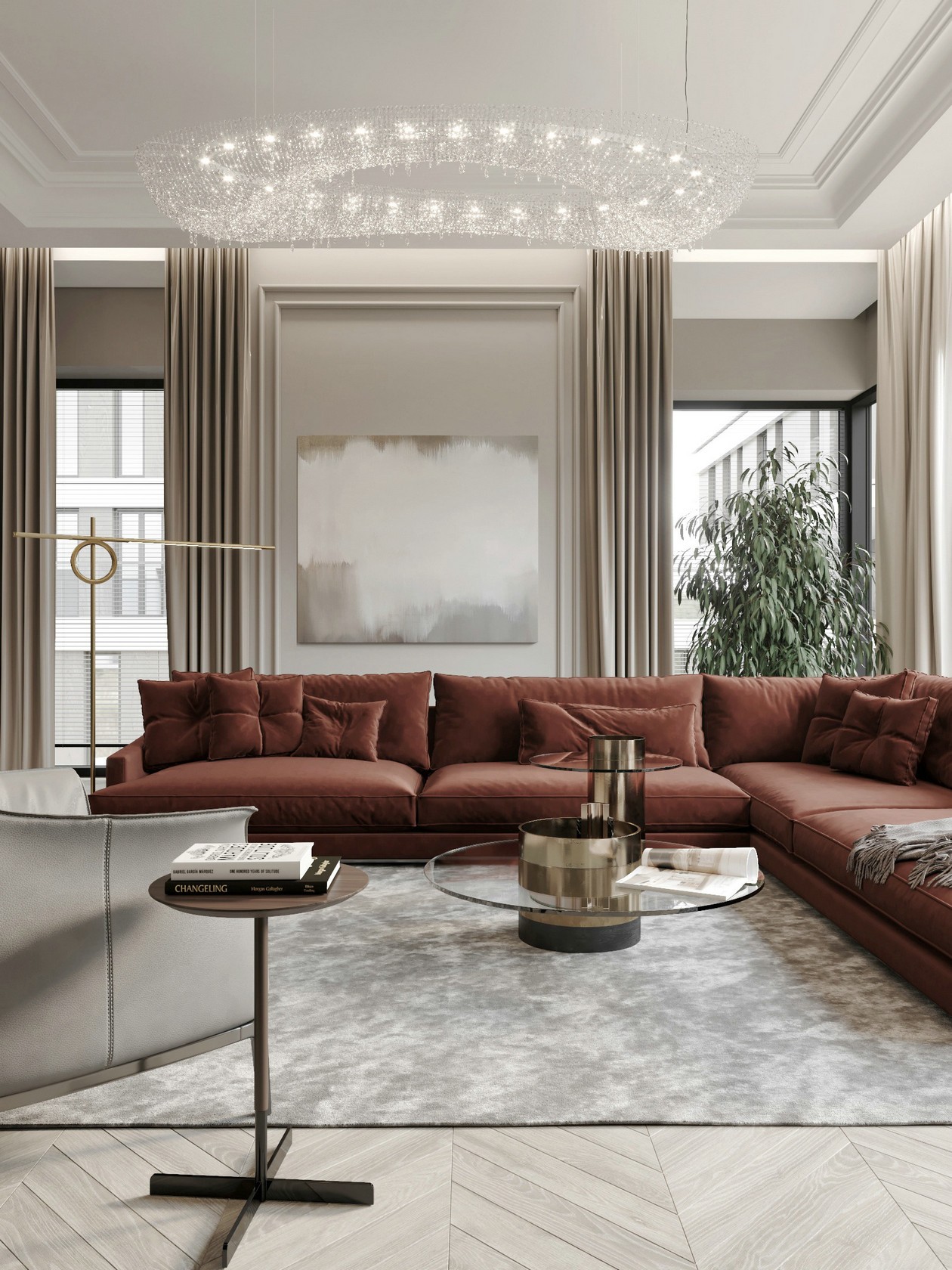 170㎡大平层住宅 别具一格的设计风味！-2