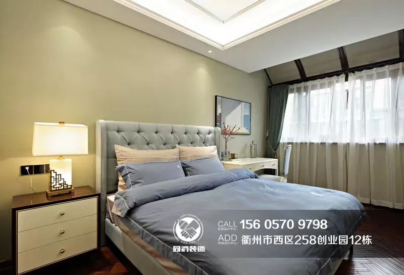 同济大宅全案设计中心美式轻奢排屋案例解读-38