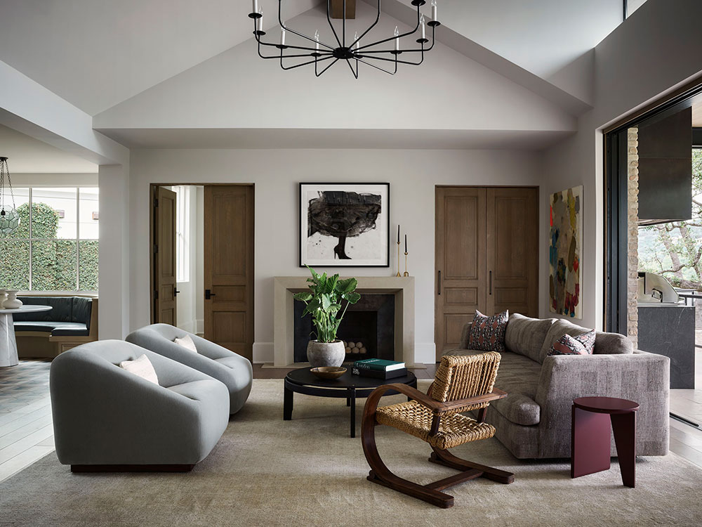 奥斯汀那棵老树下带有泳池的令人惊叹的湖边别墅，得克萨斯州-13