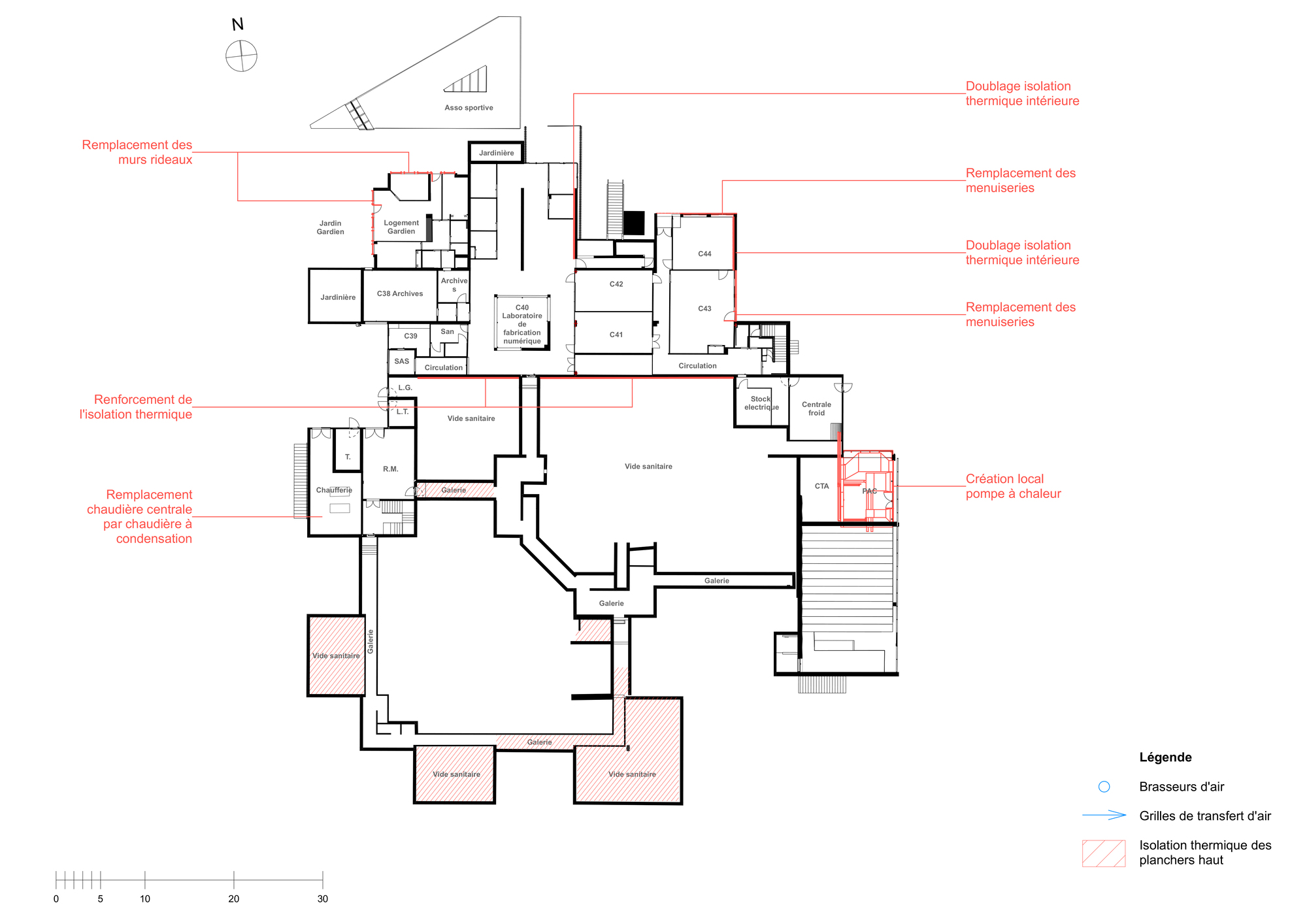 蒙彼利埃建筑学院改造丨法国蒙彼利埃丨Maignial Architectes & Associés-40