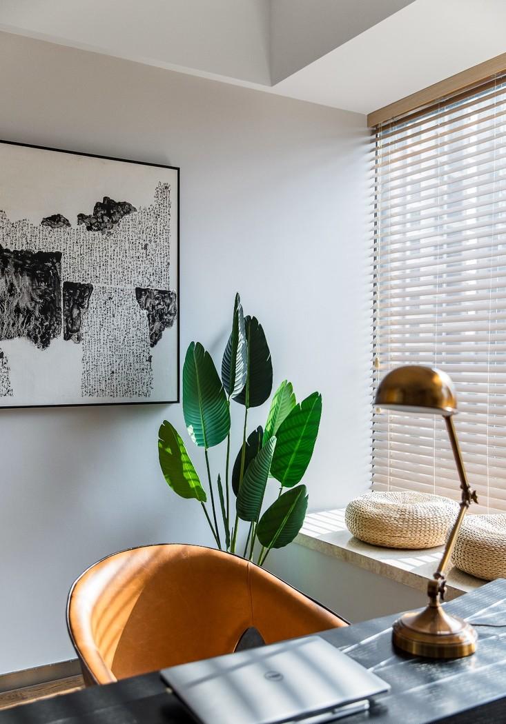 广州时代外滩 268㎡精装房软装改造 | 简约与艺术的完美融合-13