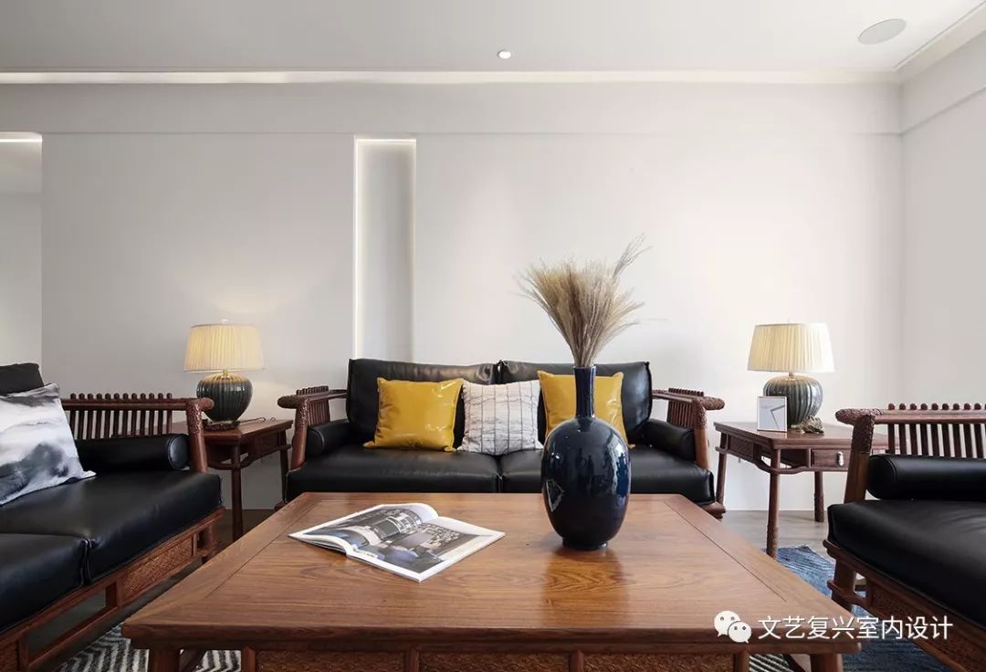 现代禅意新中式——90 后业主的婚房设计-12