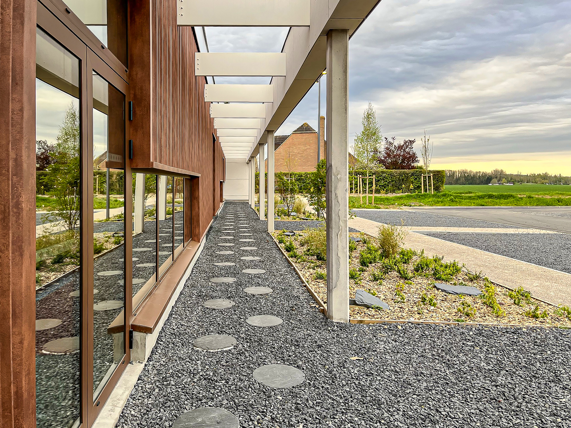 Wavrin 体育中心扩建项目丨法国丨ANAA Architectes-23