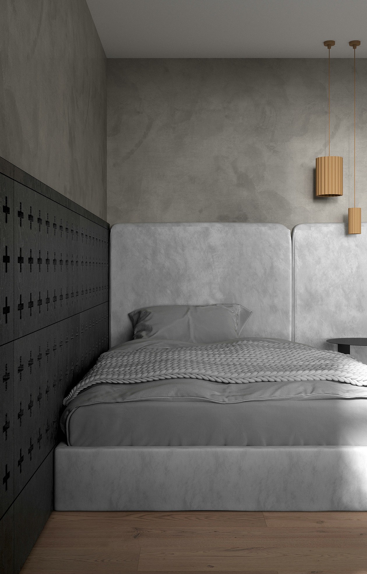 90㎡极简风公寓设计-28